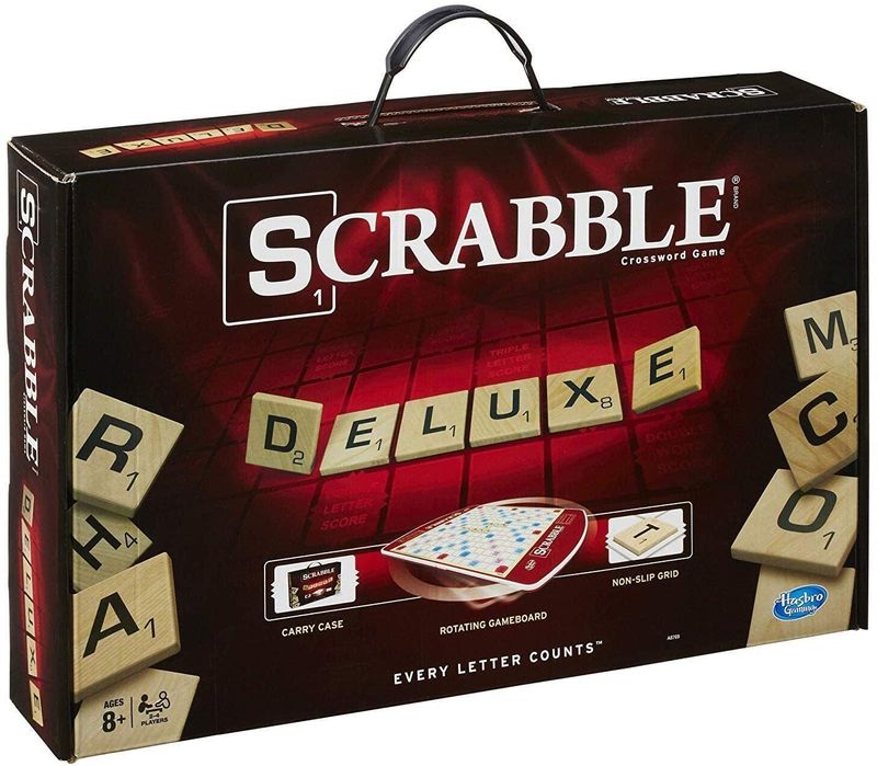 Hasbro Game Scrabble Deluxe
