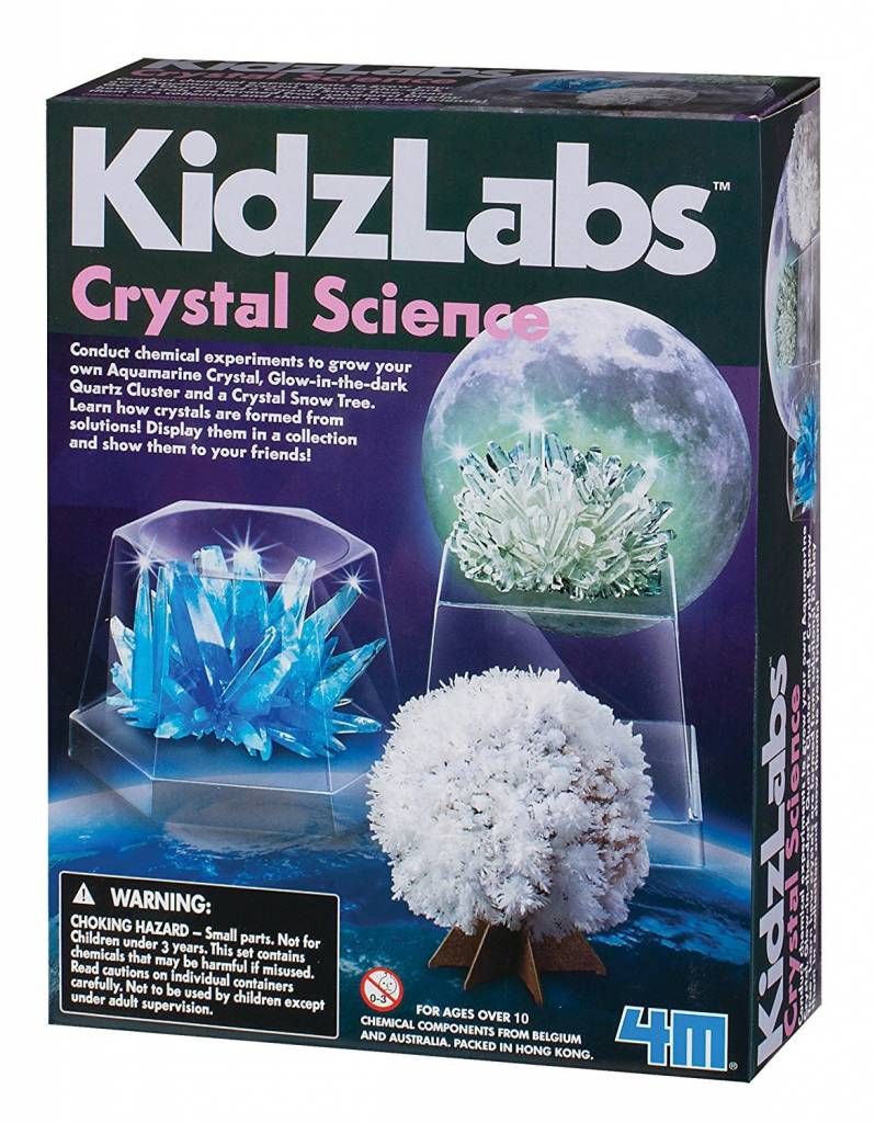 4M KidzLabs Crystal Science
