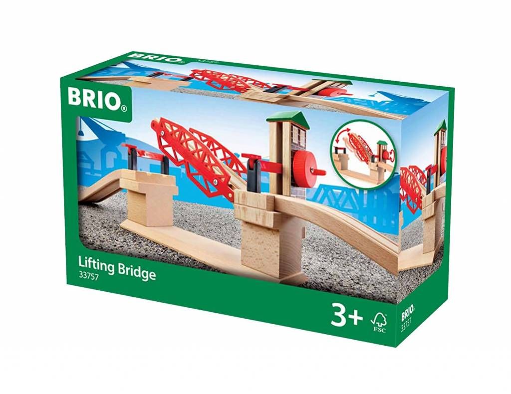 Brio World Train Track Lifting Bridge