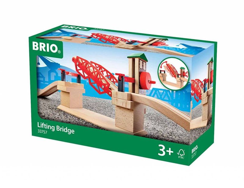 Brio World Train Track Lifting Bridge