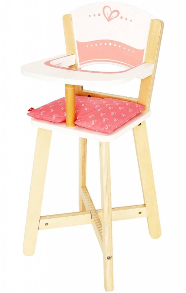 Hape Doll Furniture Wood Highchair