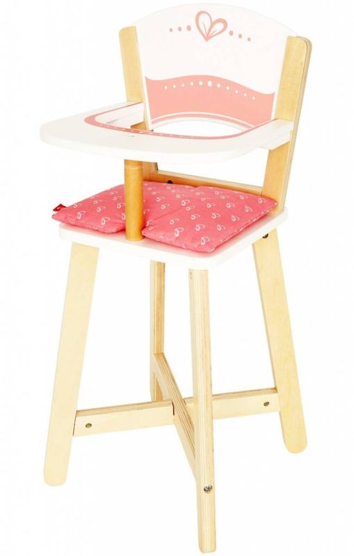 Hape Doll Furniture Wood Highchair
