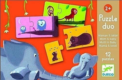 Djeco Puzzle Duo Mom &amp; Baby