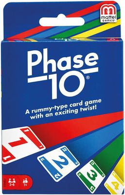 Mattel Card Game Phase 10