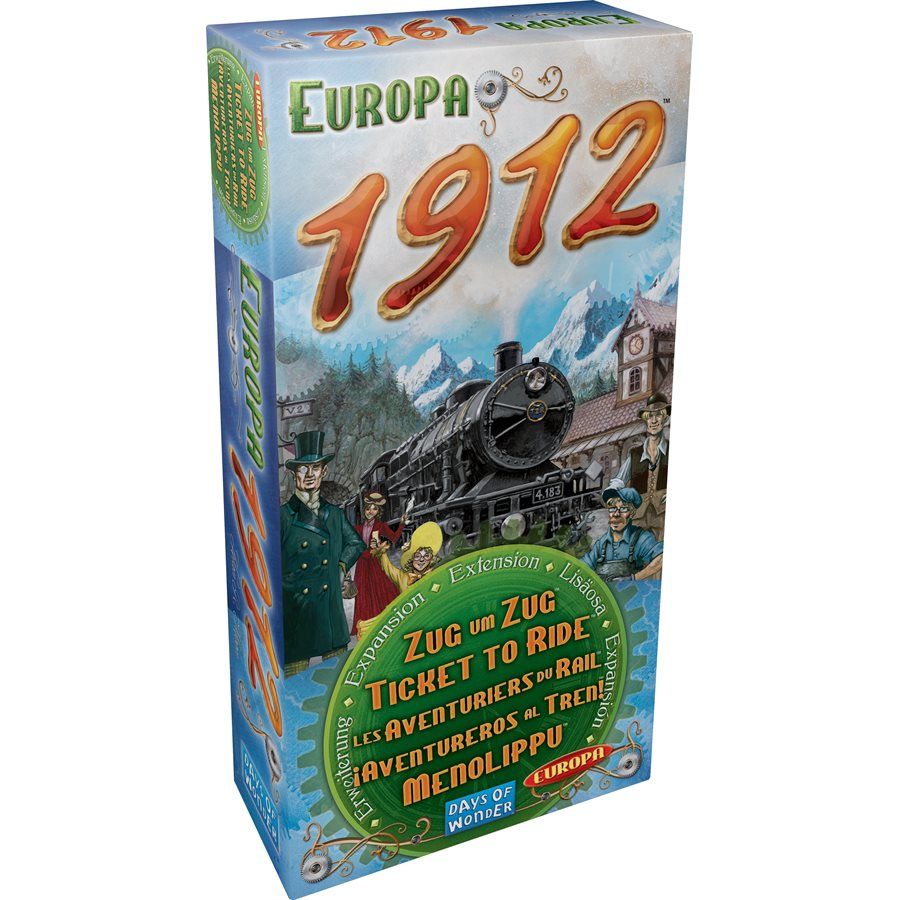 Ticket to Ride Game Expansion: 1912 Europa