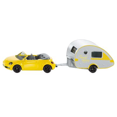 Siku Die Cast Car with Trailer