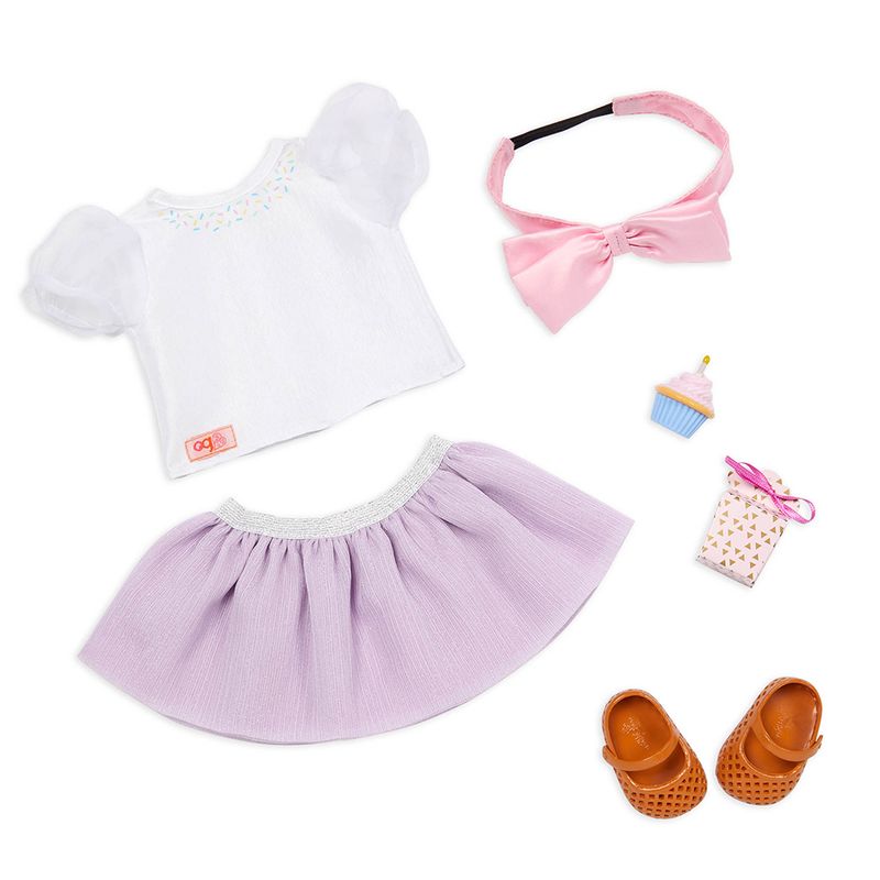 Our Generation Doll Deluxe Outfit: Sweet Wishes Birthday
