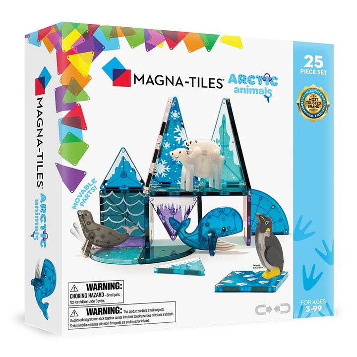 Magna-Tiles Arctic Animals 25 Piece Set