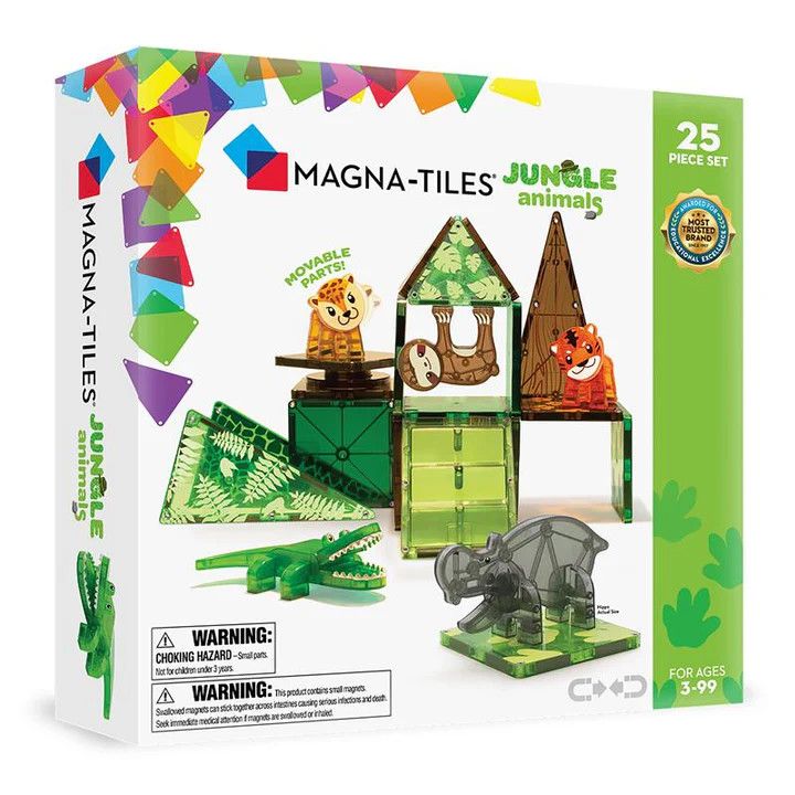 Magna-Tiles Forest Animals 25 Piece Set