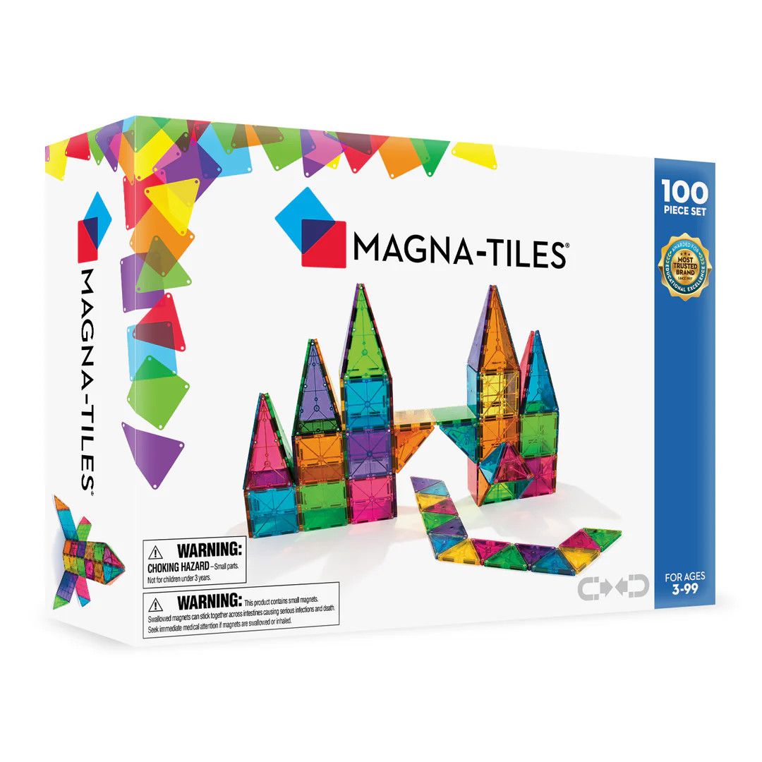 Magna-Tiles Classic 100 Piece Set
