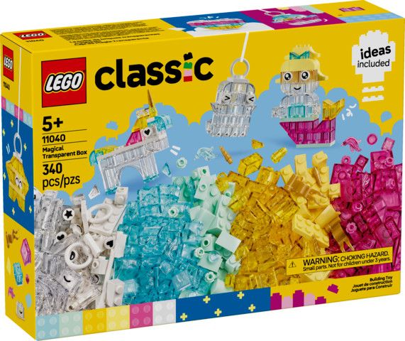 LEGO® Classic Magial Transparent Box