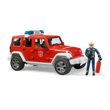 Bruder Jeep Wrangler Fire Truck