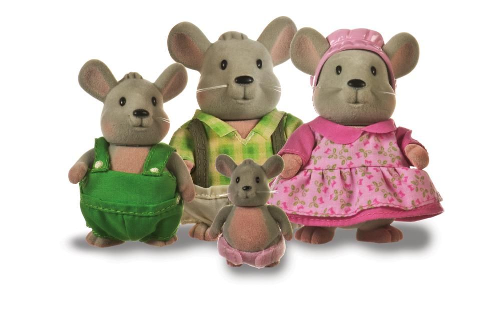 Li'l Woodzeez Family Handydandy Mice