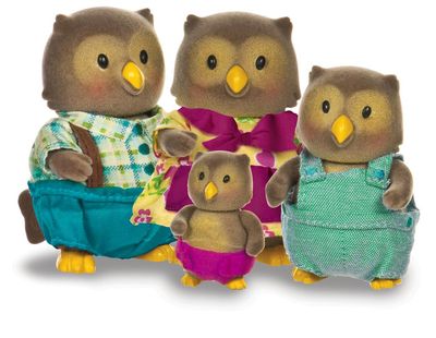 Li'l Woodzeez Family Whooswhoo Owl