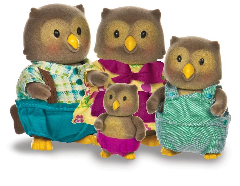 Li'l Woodzeez Family Whooswhoo Owl