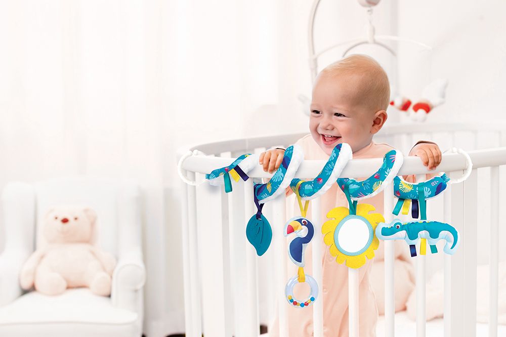 Ludi Baby Activity Spiral Croco