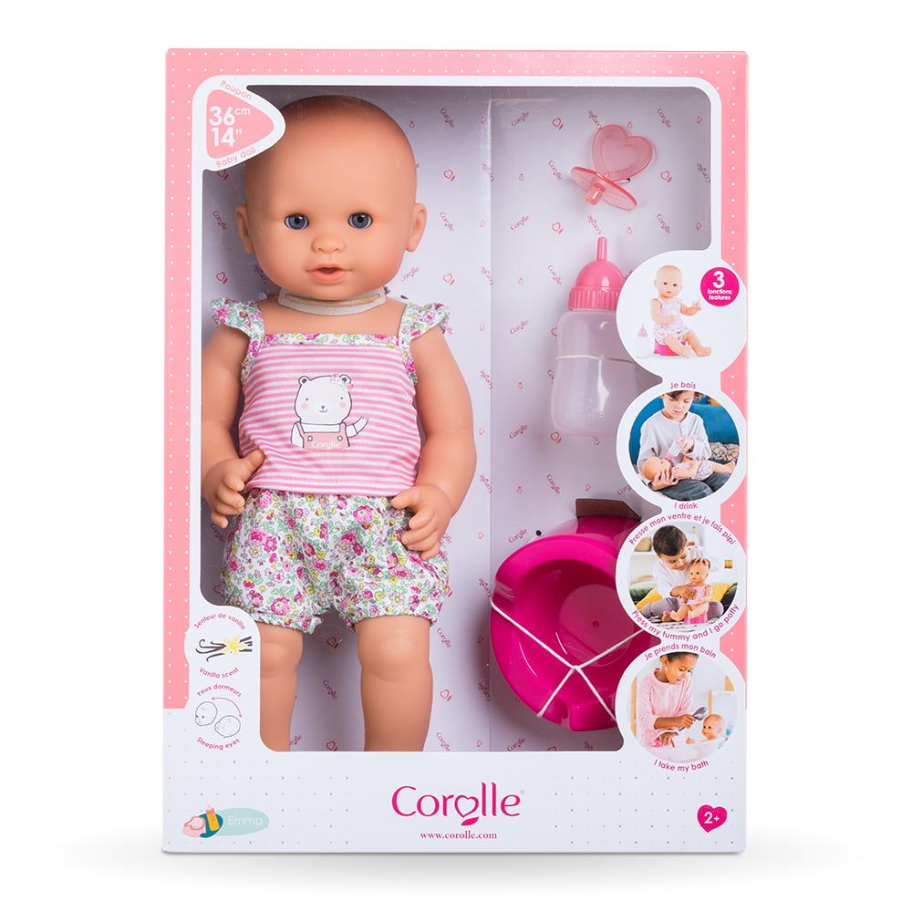 Corolle Doll Emma Drink and Wet Bath Doll