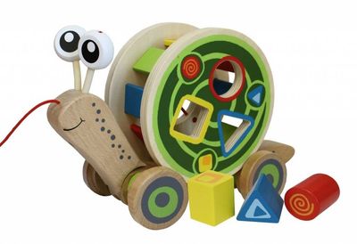 Hape Baby Walk Along Snail