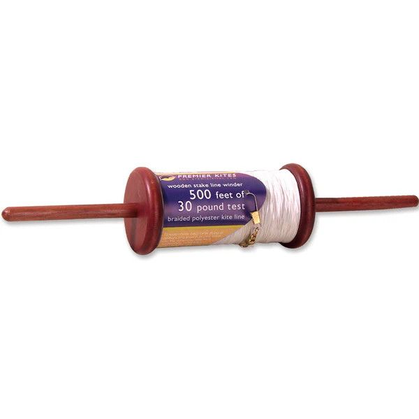 Premium Kite Line 30lb x 500' Stake Winder