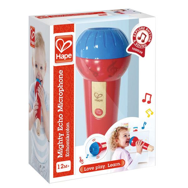 Hape Early Melodies Mighty Echo Microphone