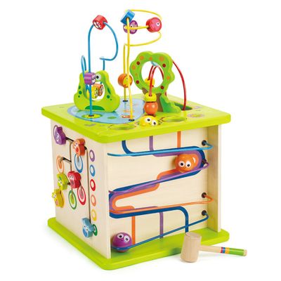 Hape Totally Amazing Country Critters Play Cube