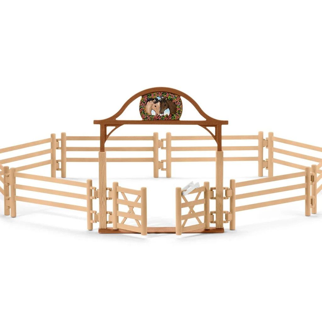 Schleich Horse Club Paddock with Entry Gate