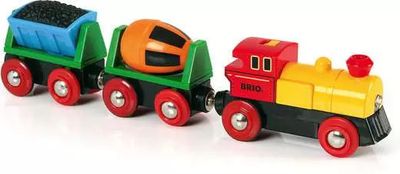 Brio World Train Battery Action Train