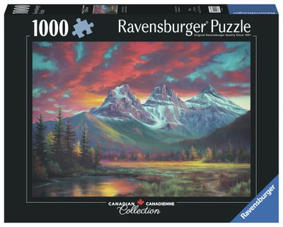 Ravensburger Puzzle 1000pc Canadian Alberta's Sisters