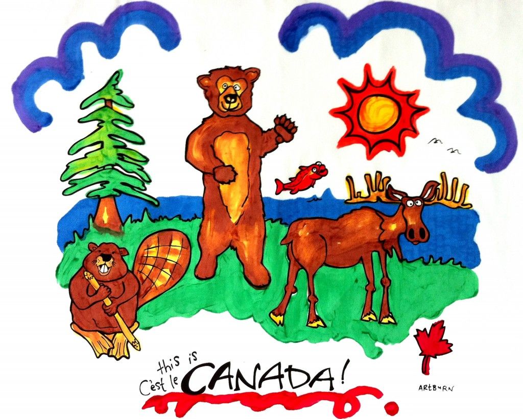 Artburn Pillowcase Muskoka This is Canada