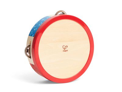 Hape Tap Along Tambourine New