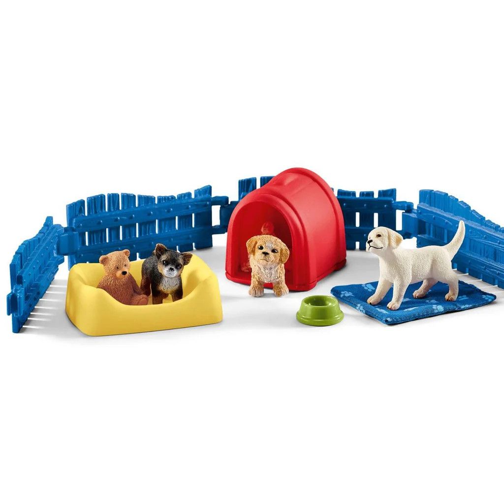 Schleich Farm World Puppy Pen
