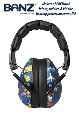 Baby Banz Infant Earmuffs Transportation Ages 2 Months
