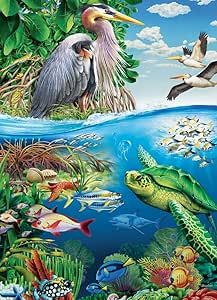 Cobble Hill Family Puzzle 350pc Earth Day