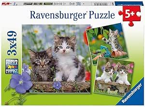 Ravensburger Puzzle 3x49pc Cuddly Kittens
