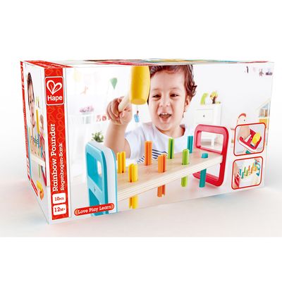 Hape Toddler Rainbow Pounder