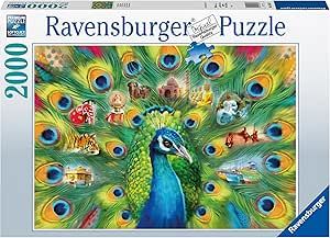 Ravensburger Puzzle 2000pc Land of the Peacock
