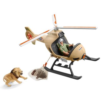 Schleich Wild LIfe Animal Rescue Helicopter