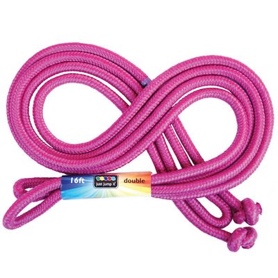 Just Jump It Skipping Rope 16' Rainbow Raspberry