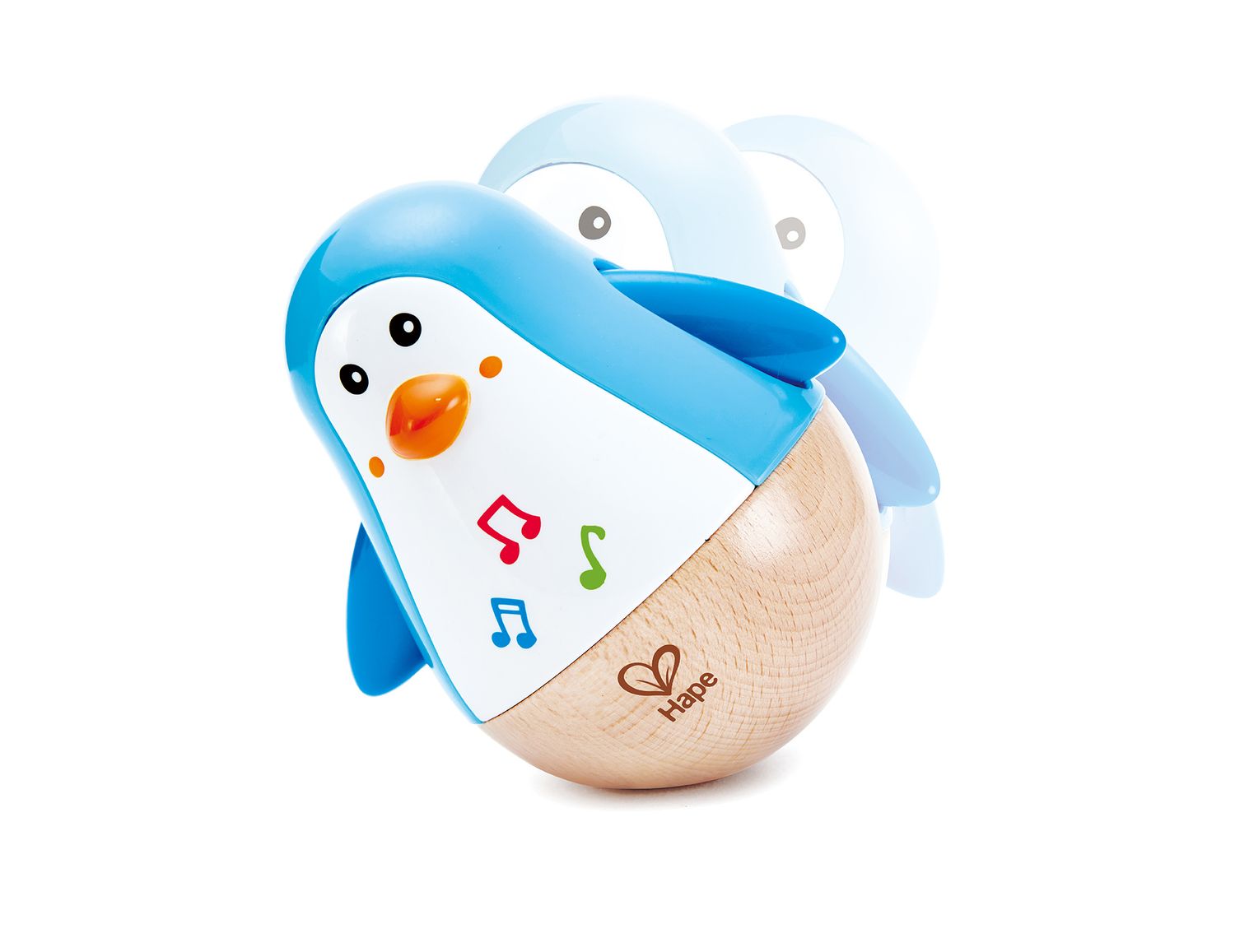Hape Musical Penguin Wobbler
