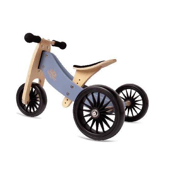 Kinderfeets Tiny Tots Plus Convertible Balance Bike Slate