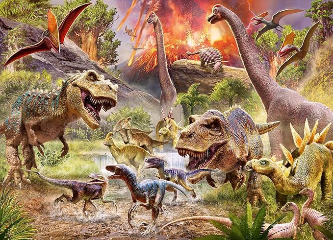 Ravensburger Puzzle 60pc Dinosaur Dash
