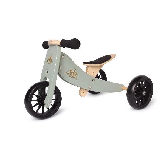 Kinderfeets Tiny Tots Convertible Balance Bike Sage