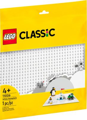 LEGO® Classic Baseplate White