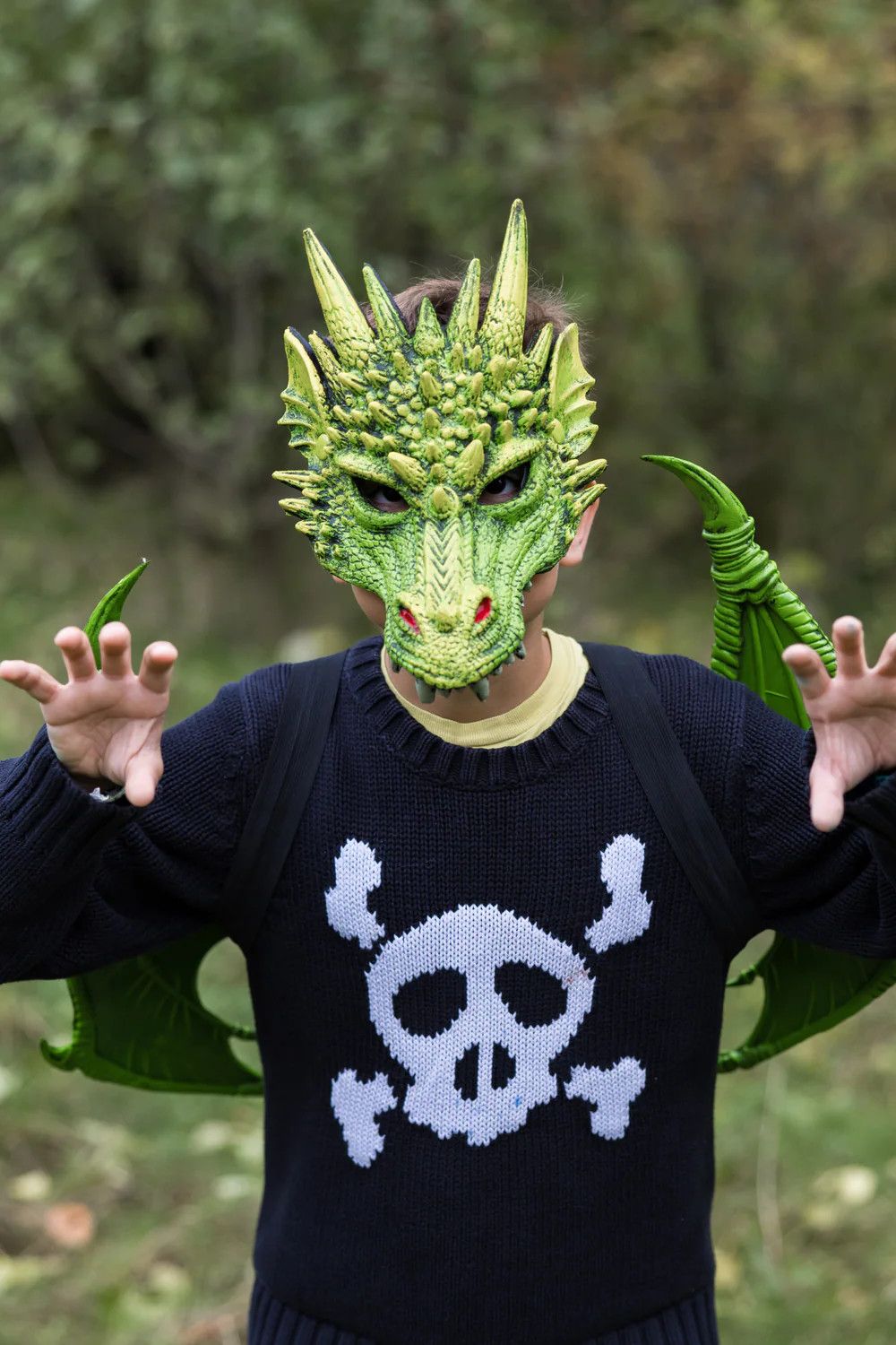 Great Pretenders Dragon Mask Green
