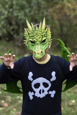 Great Pretenders Dragon Mask Green