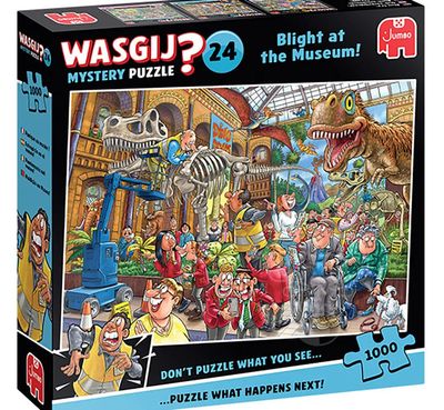 Wasgij Puzzle 1000 Pca Blight At The Museaum