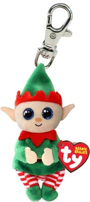 Ty Beanie Boo Clip Christmas Elfonzo Elf