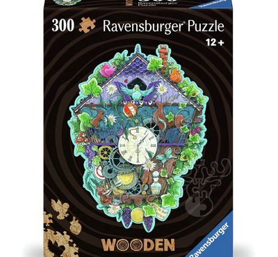 Ravensburger Wooden Puzzle 300pc Cuckoo Clock