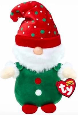 Ty Beanie Boo Regular Christmas Gnome Gnolan