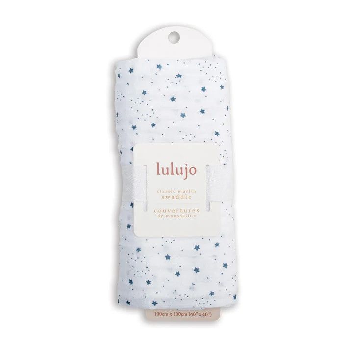 Swaddle Blanket Muslin Cotton Stars